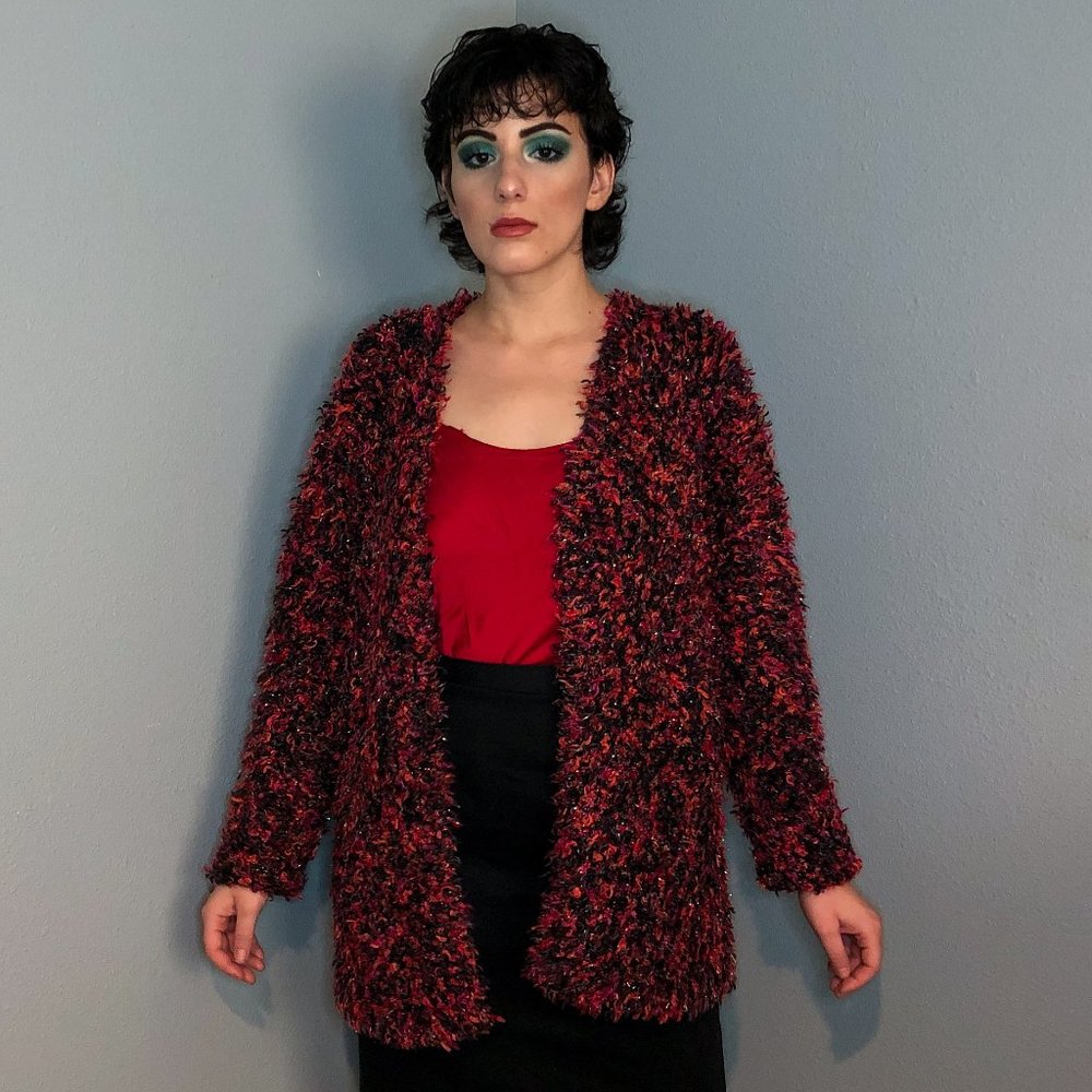 Chico's Designs Marled Cardigan Sweater